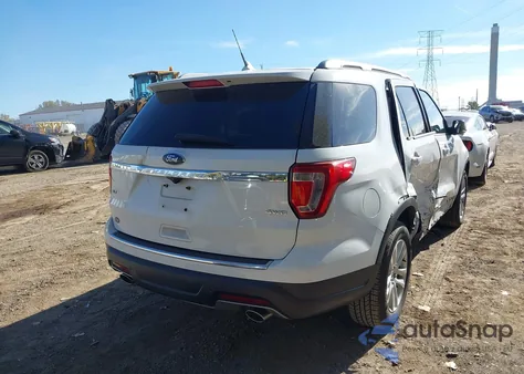 2018 Ford Explorer Xlt из США, поврежденный, VIN 1FM5K8D84JGC89158